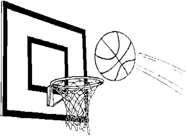 basketball coloring pages