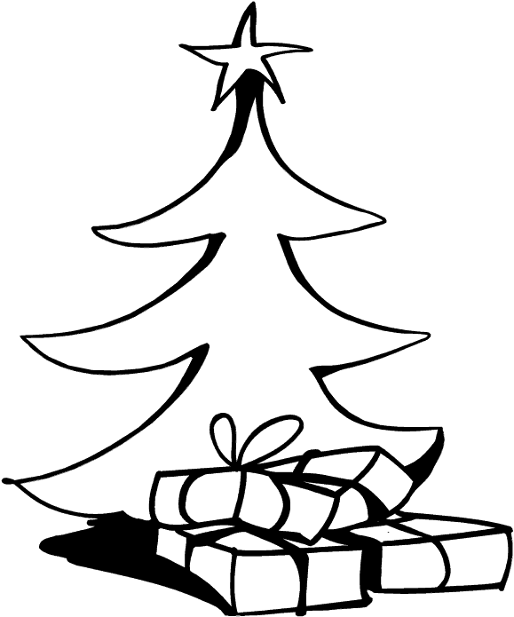 Free Christmas Coloring Page Christmas Tree
